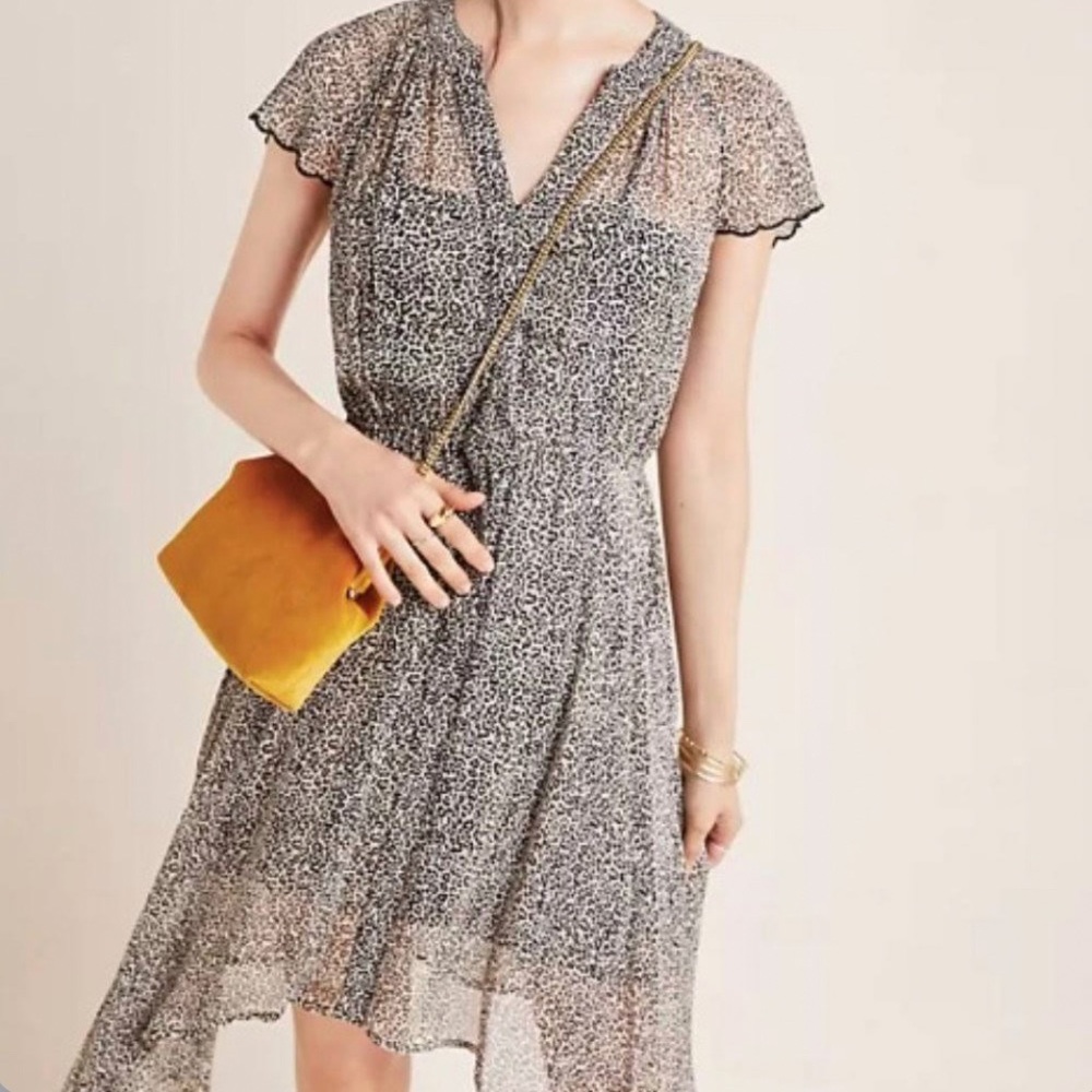 Velvet by Graham and Spencer Leopard Dress